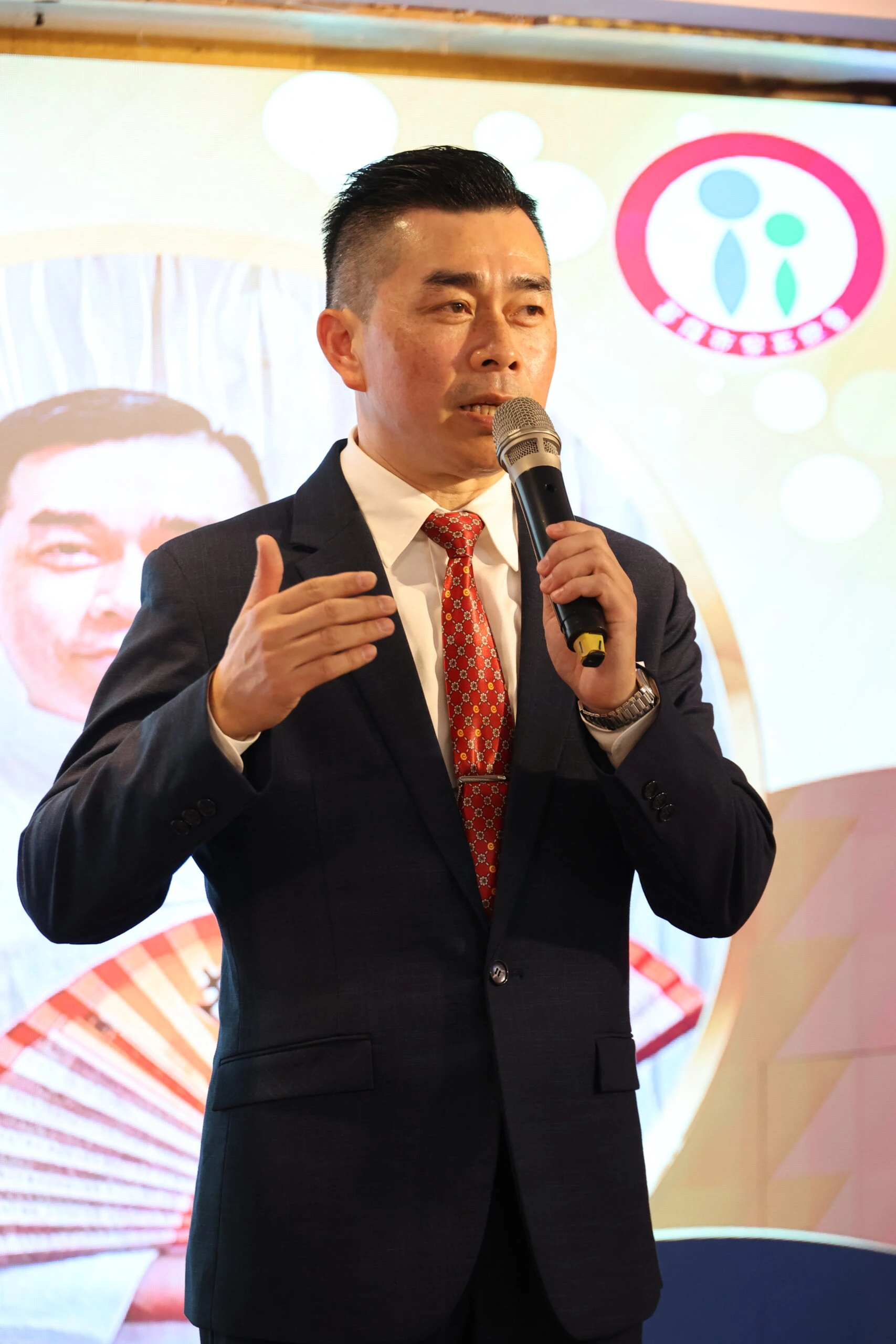 基隆市家長總會理事長曹志華期許自己為教育盡心力