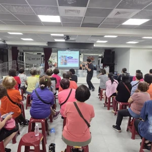 崇右科大呂國寶教授五福里健康講座開講　推廣運動課程提升市民健康意識