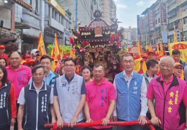 劉和然副市長先後走訪土城三元宮、新莊保元宮建醮開鑼　祈求神明庇佑市民安康