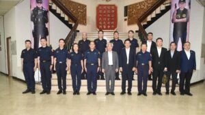 警政署長視察基隆市警察局  召開選舉查賄制暴會議
