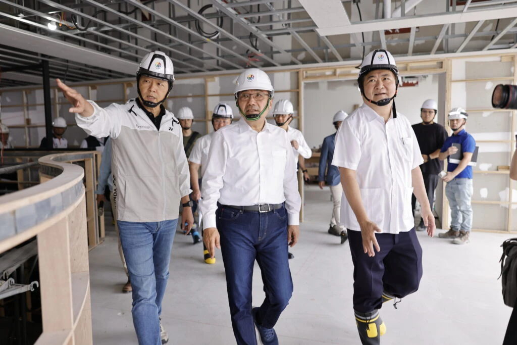 新北發展藍圖重要軸心建設　侯友宜第三度視察第二行政中心工程　要求如期如質完成年底順利啟用