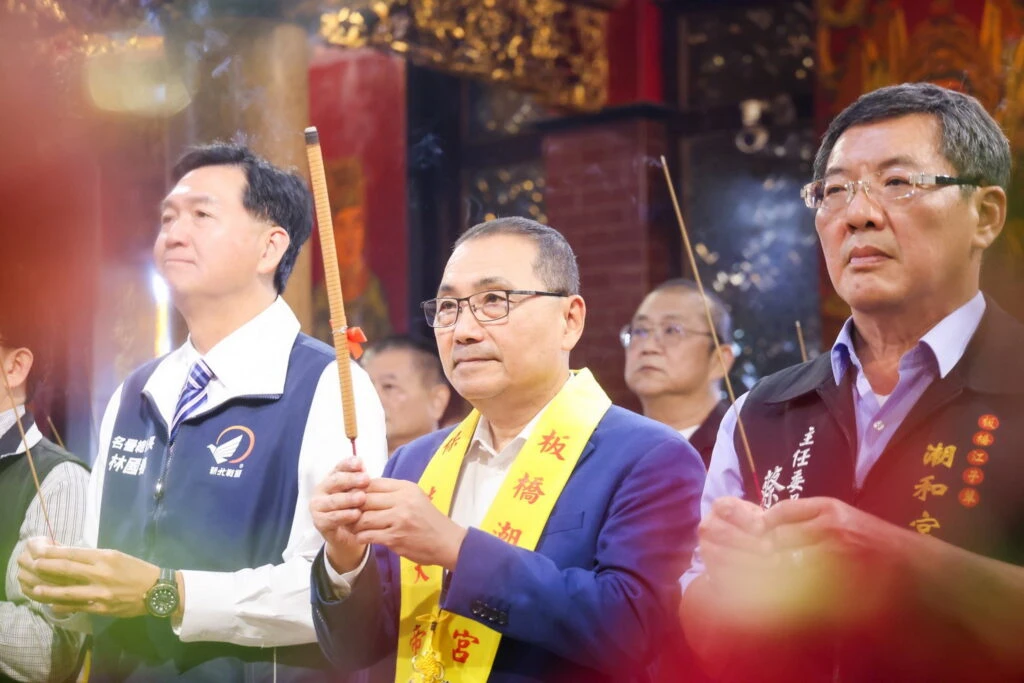 賀保生大帝聖誕　侯友宜市長參拜祈福感謝廟方對地方的付出