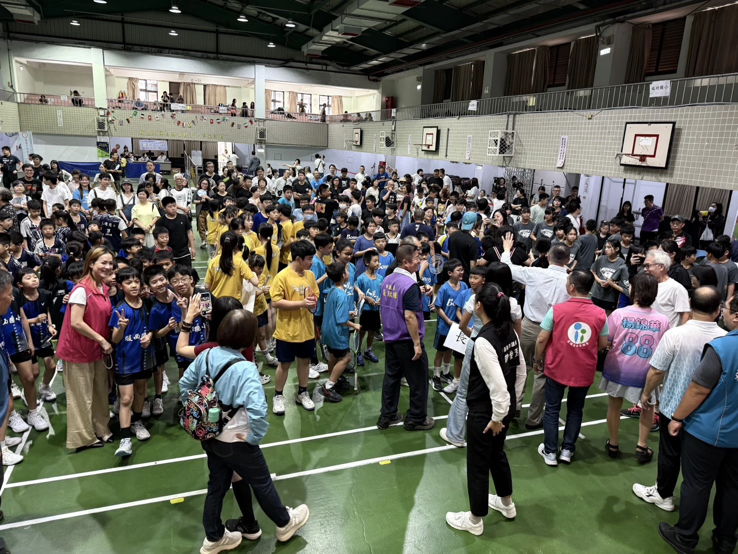 「羽您有愛」羽球邀請賽長興國小開打歡樂滿點