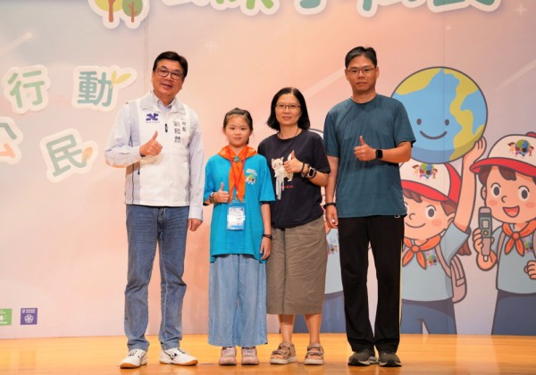 新北環保小局長與副市長劉和然暢談環保行動　培育校園永續行動力