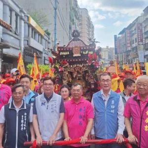 劉和然副市長走訪土城三元宮、新莊保元宮建醮開鑼 祈求神明庇佑市民安康