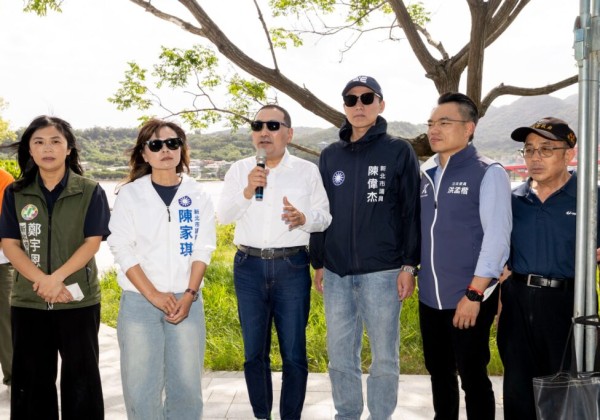 「淡水河金色水岸大河門戶工程」完工啟用　侯友宜：打造國際級河岸自行車廊帶