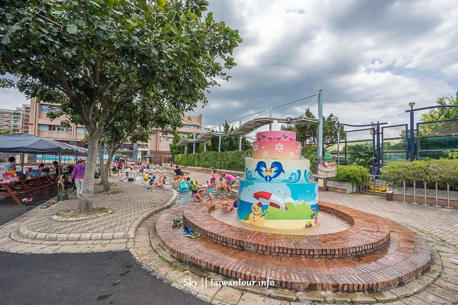 【自來水博物館】台北親子景點水鄉庭園.玩水戲水區