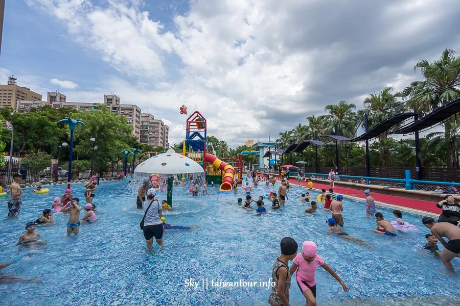 【自來水博物館】台北親子景點水鄉庭園.玩水戲水區