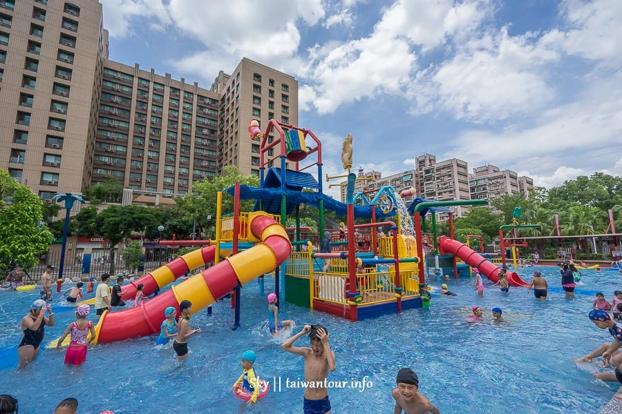 【自來水博物館】台北親子景點水鄉庭園.玩水戲水區