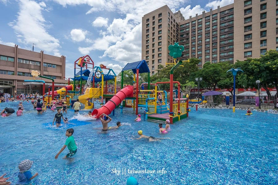 【自來水博物館】台北親子景點水鄉庭園.玩水戲水區