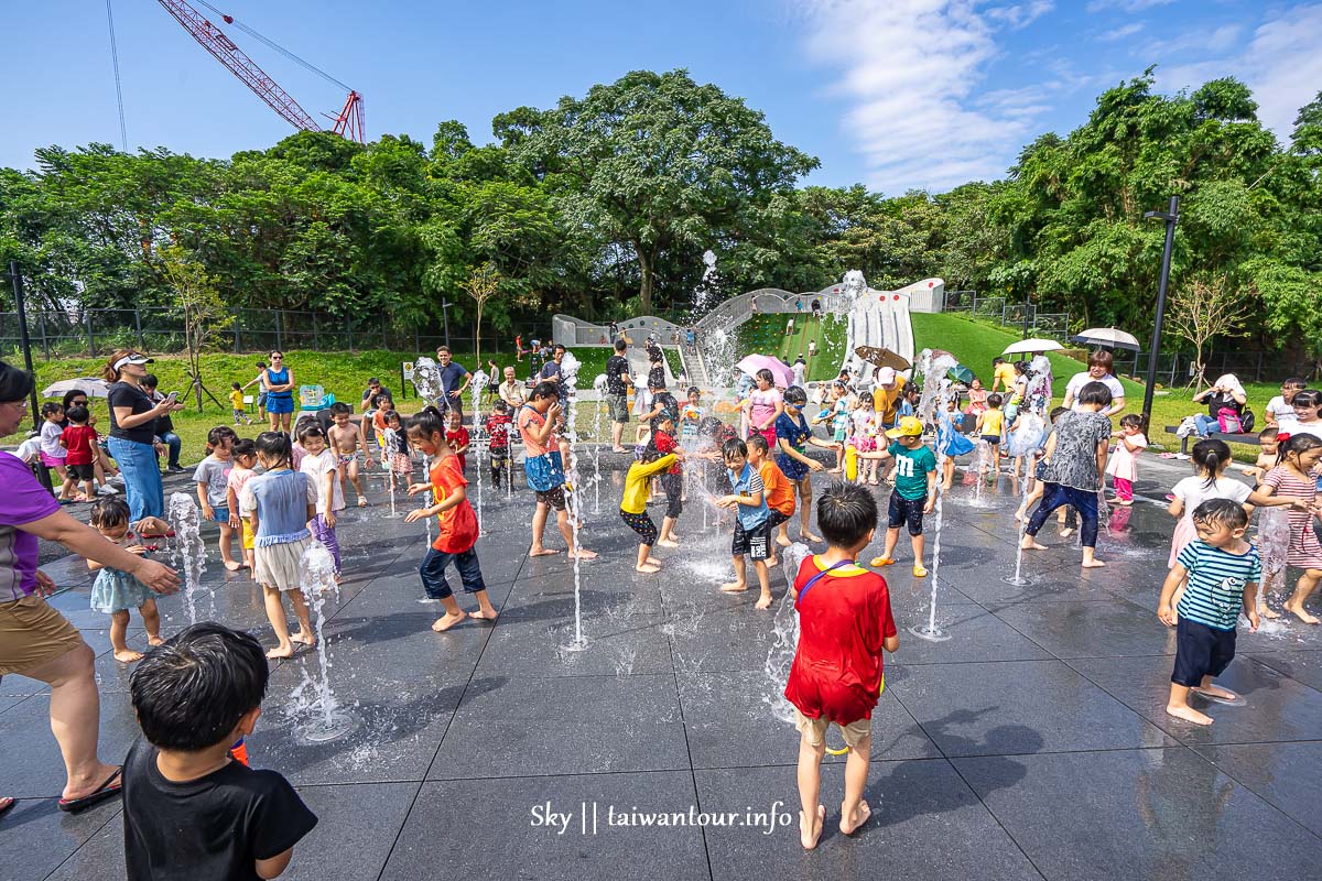 2019新北市免費玩水【斬龍山遺址文化公園】土城共融式特色公園