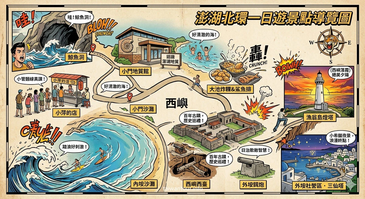 【2026澎湖美食地圖.旅遊景點必玩行程】民宿.食尚玩家推薦.國際海上花火節 【2026澎湖美食地圖.旅遊景點必玩行程】民宿.食尚玩家推薦.國際海上花火節
