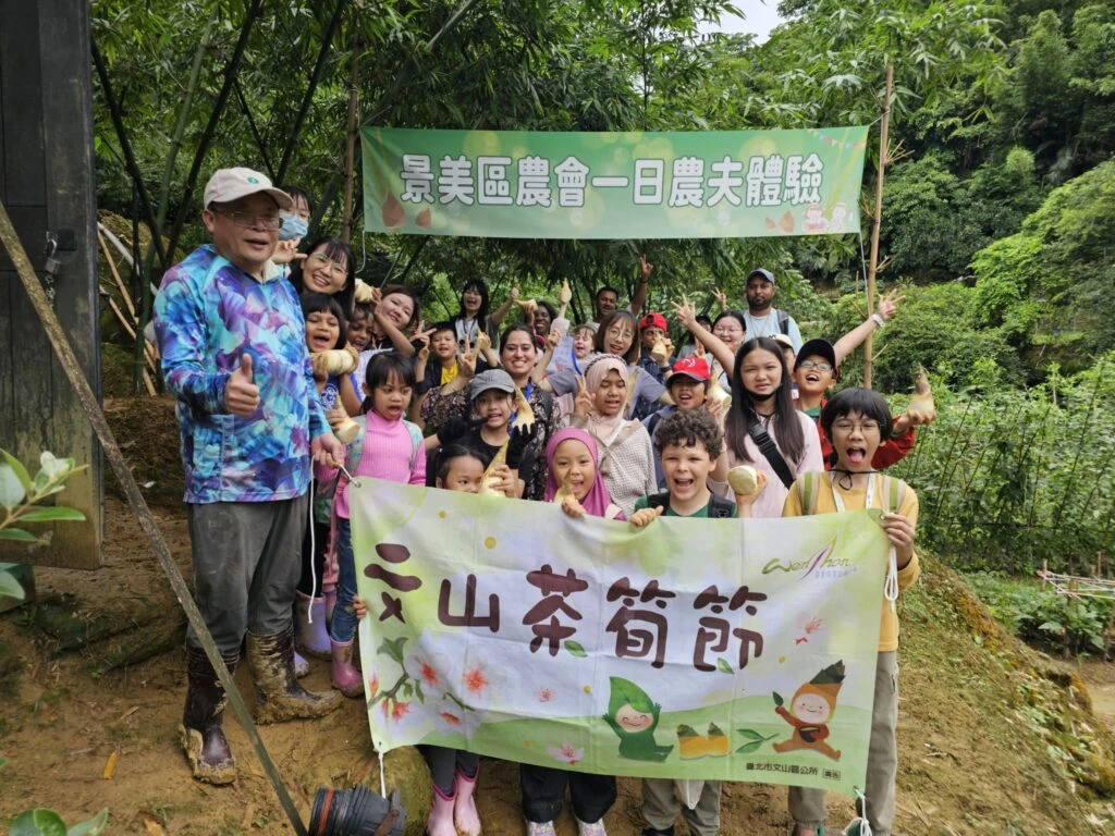 跨國銜轉生一日農夫體驗  採文山綠竹筍融入在地