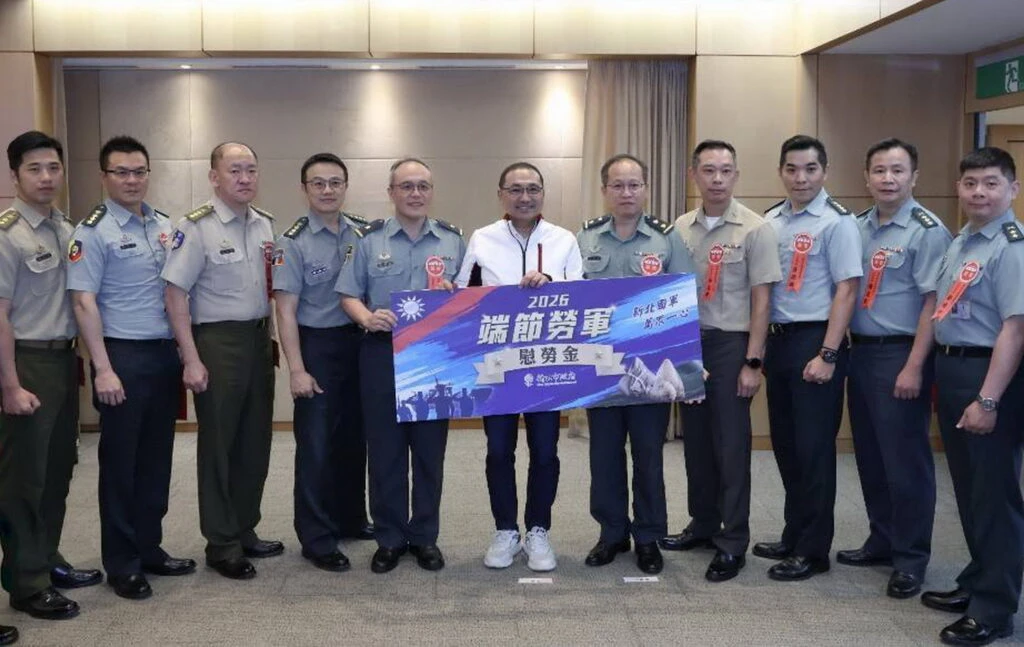 新北端午勞軍傳心意　侯友宜致贈慰勞金感謝辛勞助災防