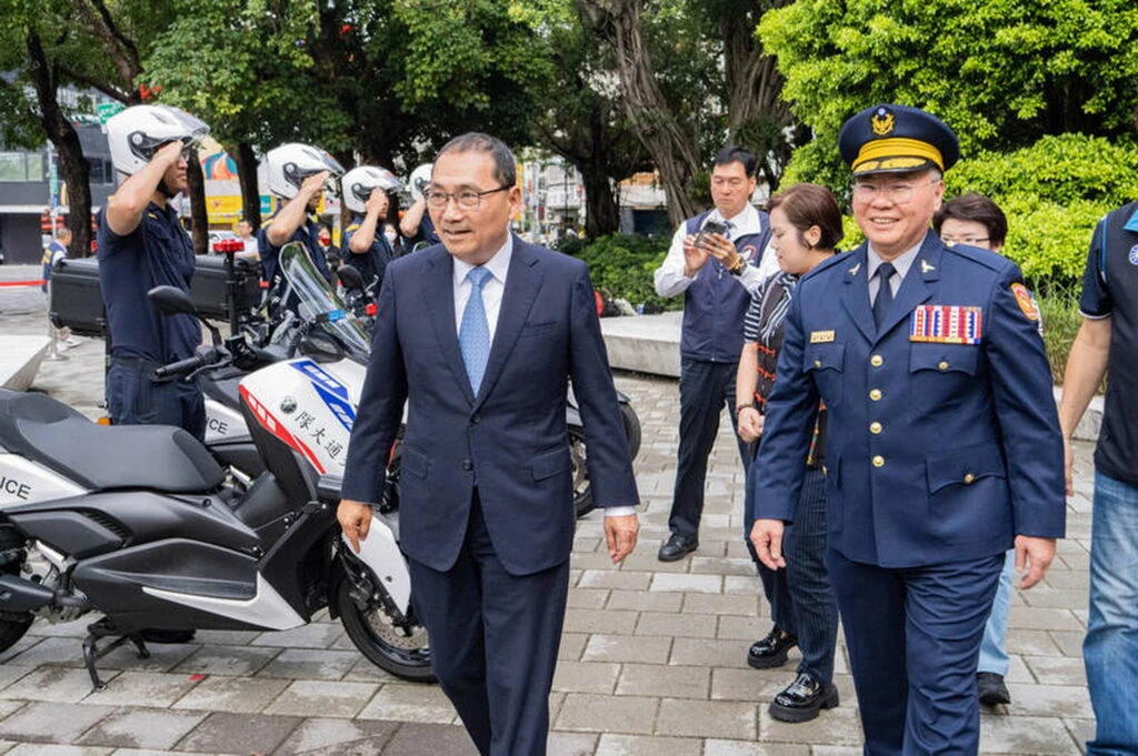 新北115年警察節慶祝大會　侯友宜：連二年編列預算近五億元汰換逾齡警用車輛守護新北治安