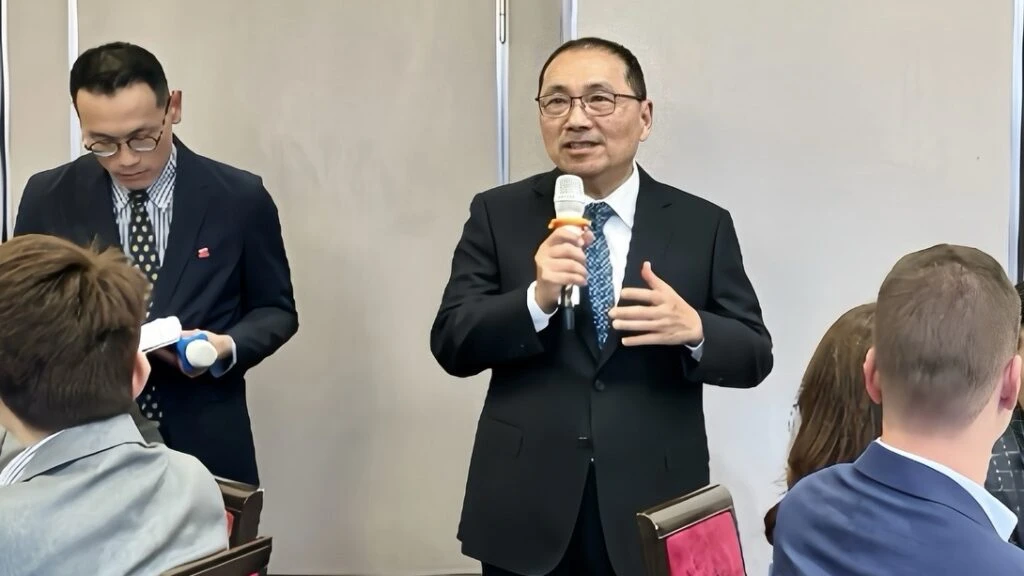 侯友宜芝加哥晚宴會見美方政商代表　盼深化台美智慧製造與供應鏈合作