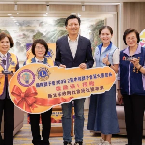 卸任前仍不忘服務使命　中興獅子會第六屆會長魏勵珉獅友捐贈社福專車造福弱勢民眾