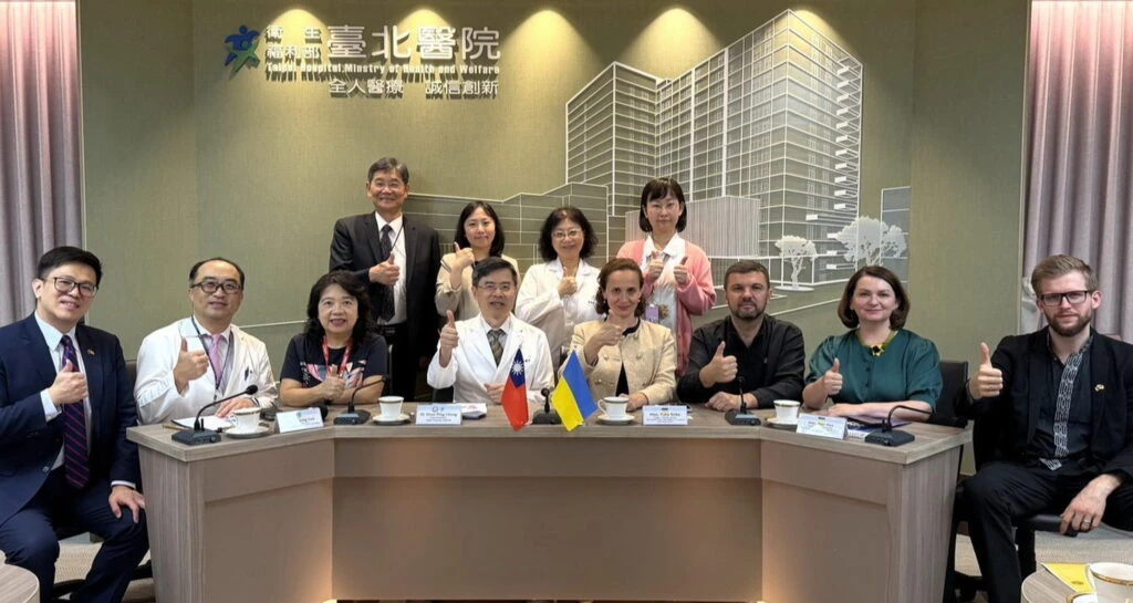 從市長到國會議員　烏克蘭再訪台北醫院聚焦人才培訓與智慧醫療
