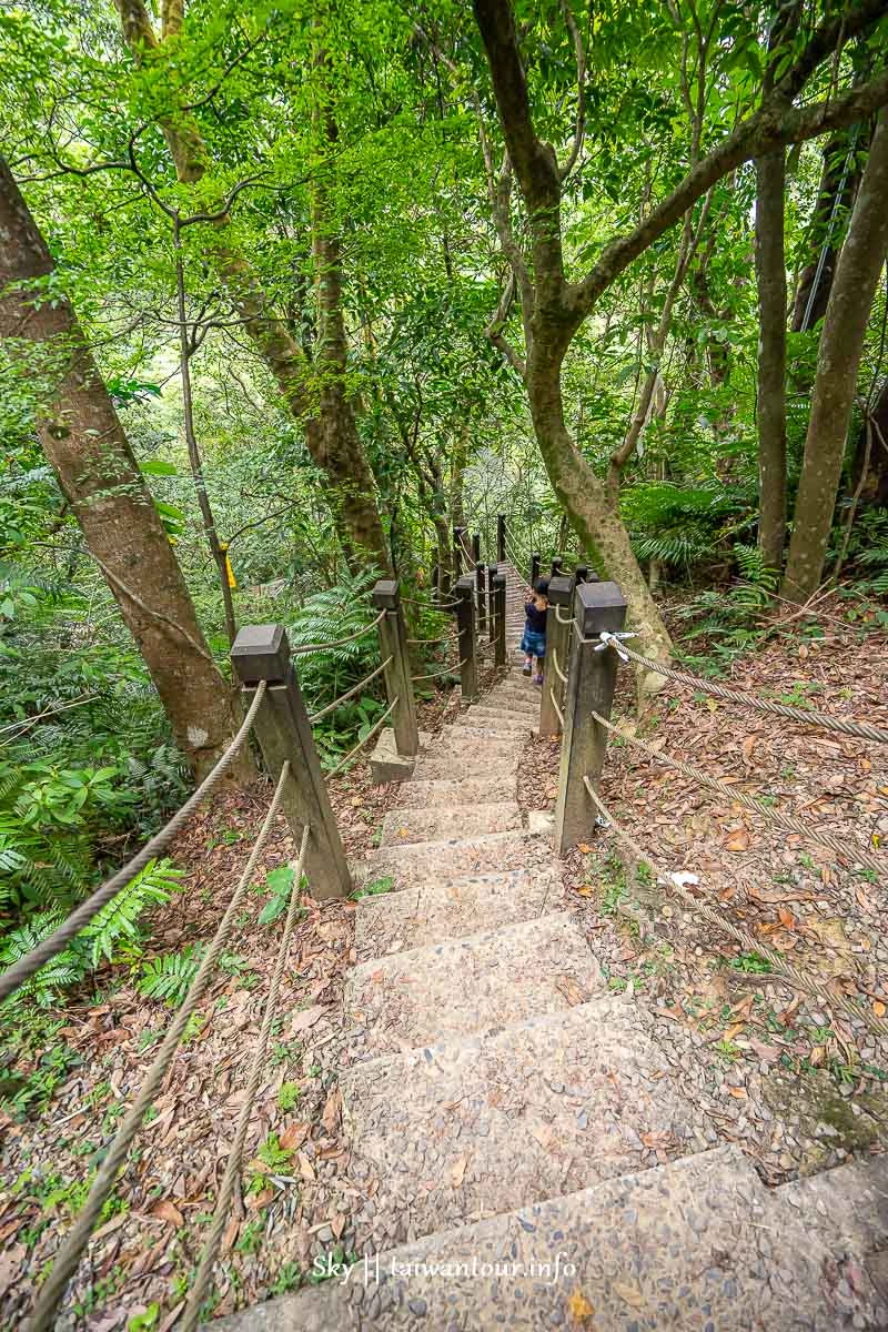 【望古瀑布.嶺腳寮山步道】新北平溪景點.玩水秘境.地圖.交通