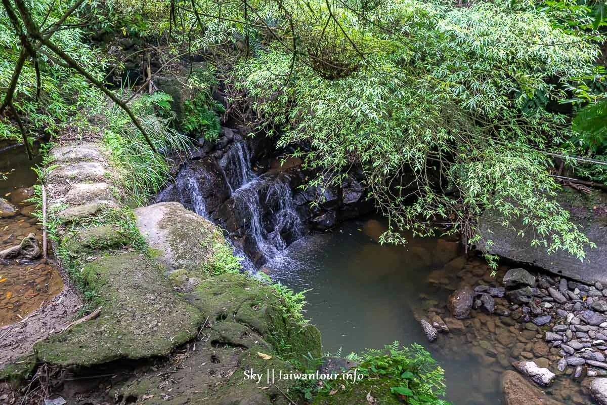 【望古瀑布.嶺腳寮山步道】新北平溪景點.玩水秘境.地圖.交通