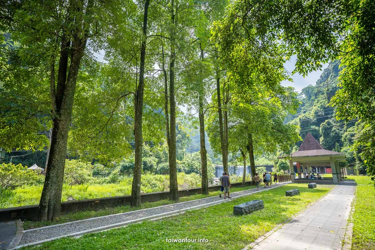 【北埔冷泉】新竹親子景點半日遊.交通車泊停車