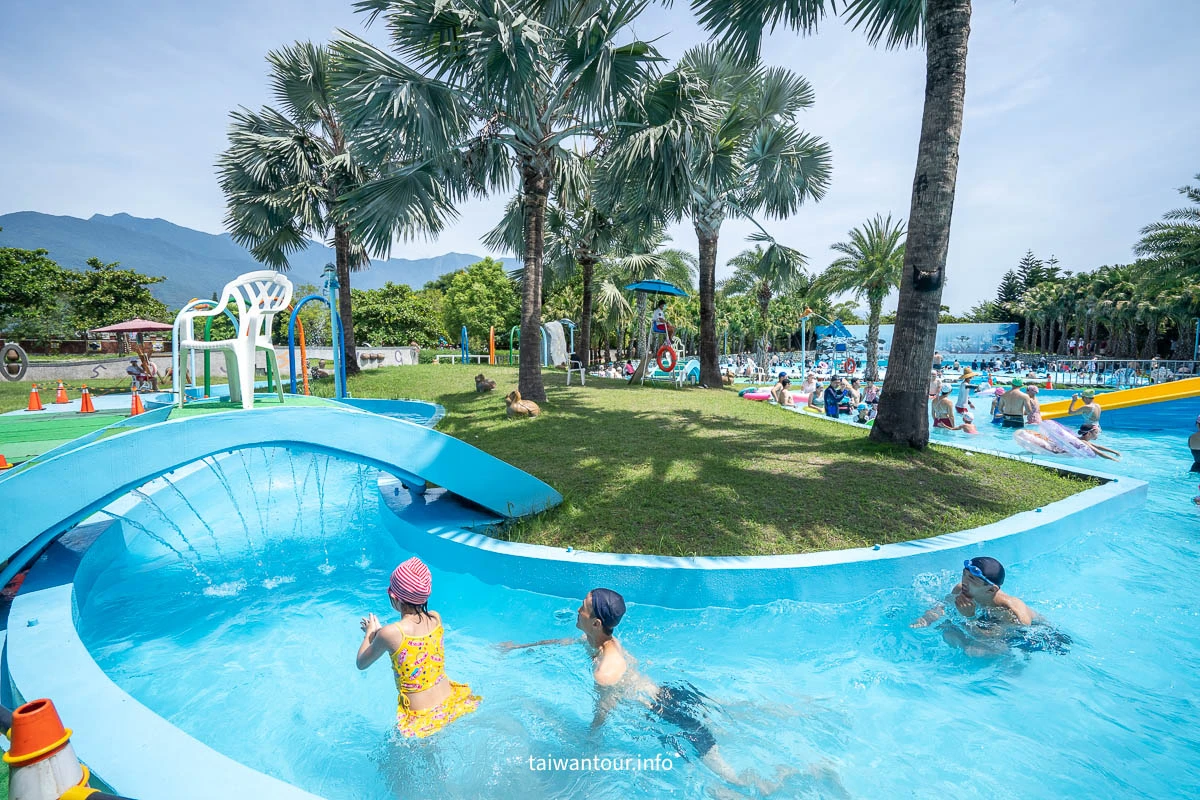 花蓮【知卡宣綠森林親水公園】暑假玩水全攻略：親子水上樂園、交通門票、免費入園懶人包