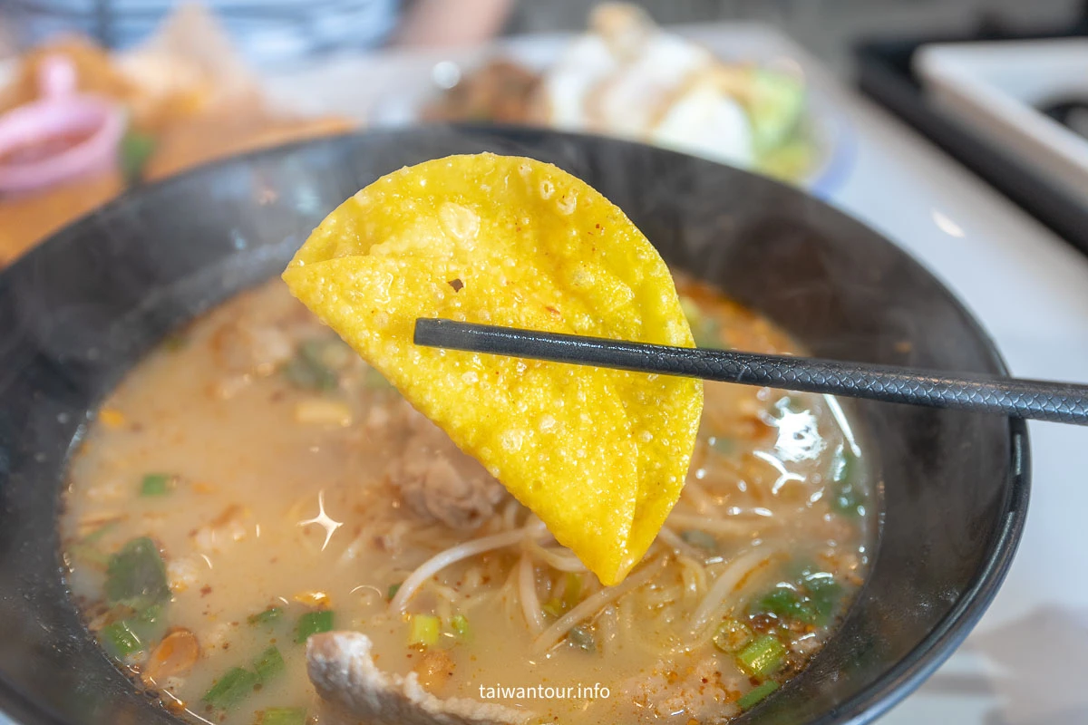 【姆加塔泰式料理】大園美食推薦.月亮蝦餅.河粉