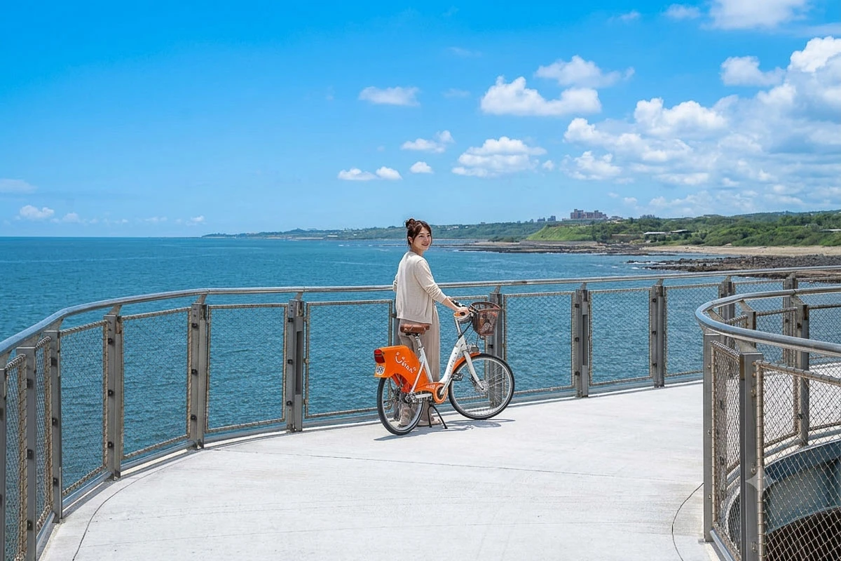 【觀海長堤自行車道】淡海新市鎮.追電影《想見你》同款夕陽 【觀海長堤自行車道】淡海新市鎮.追電影《想見你》同款夕陽