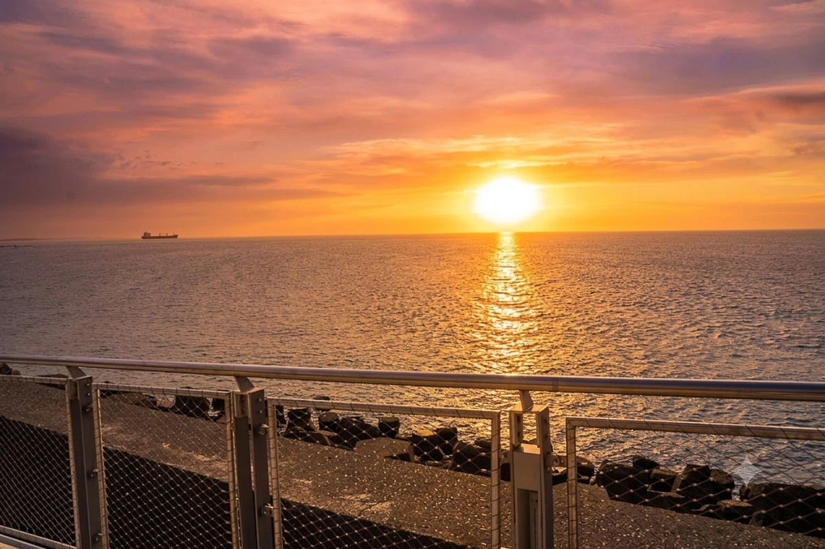 【觀海長堤自行車道】淡海新市鎮.追電影《想見你》同款夕陽 【觀海長堤自行車道】淡海新市鎮.追電影《想見你》同款夕陽