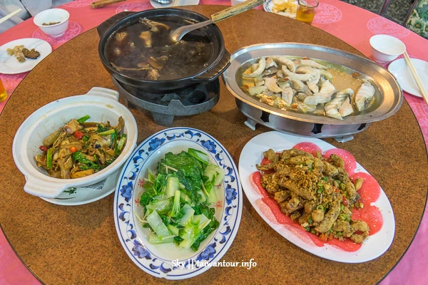 桃園美食推薦【全家鱘龍活魚餐廳 】龍潭石門水庫必吃高CP值