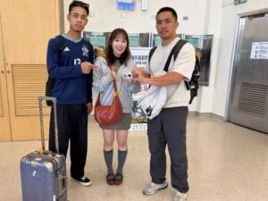 拾獲遺失相機即刻奔赴機場送還  暖警助日籍旅客圓滿返國