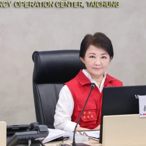 巴威颱風逼近中市啟動一級應變 盧秀燕：山區保全戶傍晚前完成撤離