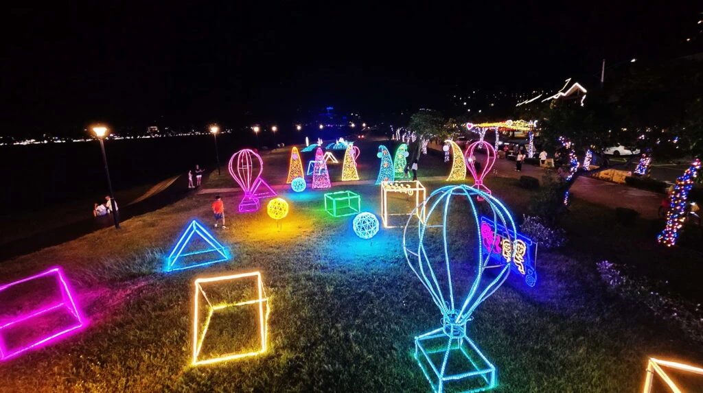 八里左岸光雕藝術8月璀璨登場　打造八里夏夜浪漫光影盛宴