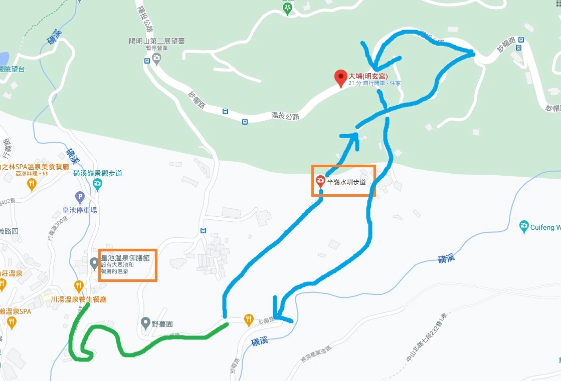 【半嶺水圳步道(紗帽山步道)】北投陽明山步道推薦 【半嶺水圳步道(紗帽山步道)】北投陽明山步道推薦