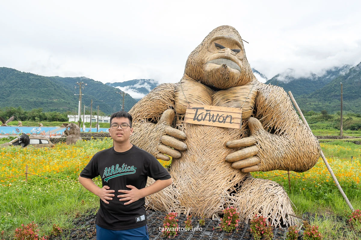【富里稻草藝術景觀區】交通、歷史、巨型大猩猩展品與必拍亮點 【富里稻草藝術景觀區】交通、歷史、巨型大猩猩展品與必拍亮點