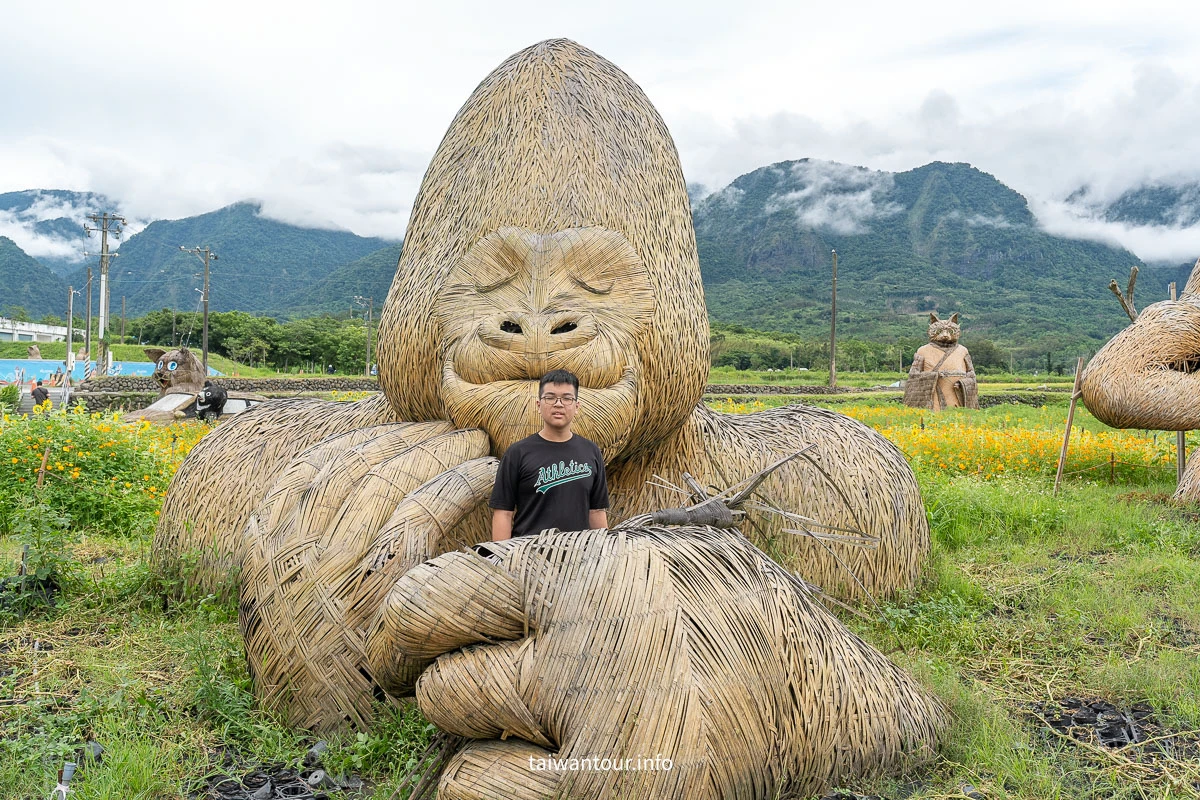 【富里稻草藝術景觀區】交通、歷史、巨型大猩猩展品與必拍亮點 【富里稻草藝術景觀區】交通、歷史、巨型大猩猩展品與必拍亮點