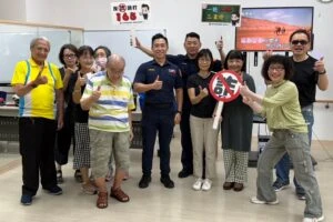 北市保大藉長者歡唱宣導  識詐  提醒勿點不明連結  不輕信陌生來電