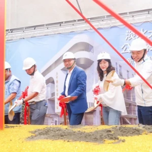 淡水大竹圍市場開工動土　侯友宜：打造新型態複合式市場
