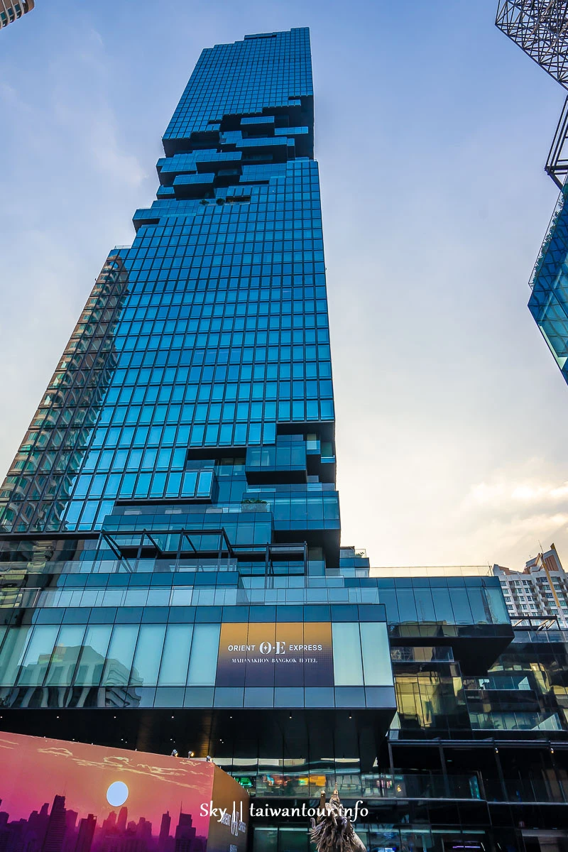 曼谷景點【Mahanakhon SkyWalk】king power全泰國最高360觀景台.門票價格.交通