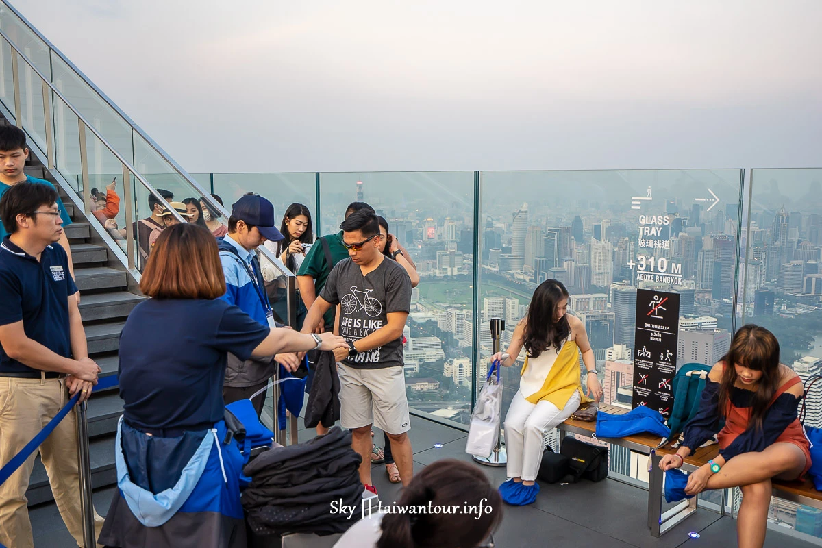 曼谷景點【Mahanakhon SkyWalk】king power全泰國最高360觀景台.門票價格.交通