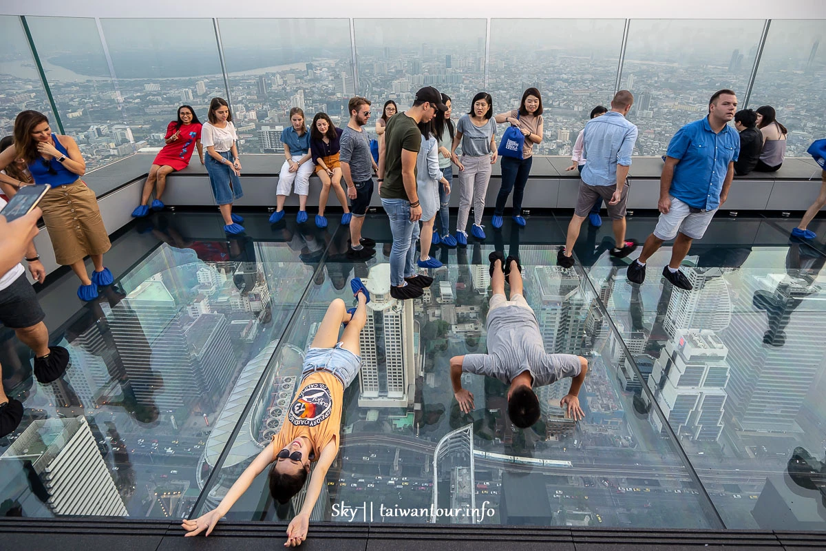曼谷景點【Mahanakhon SkyWalk】king power全泰國最高360觀景台.門票價格.交通