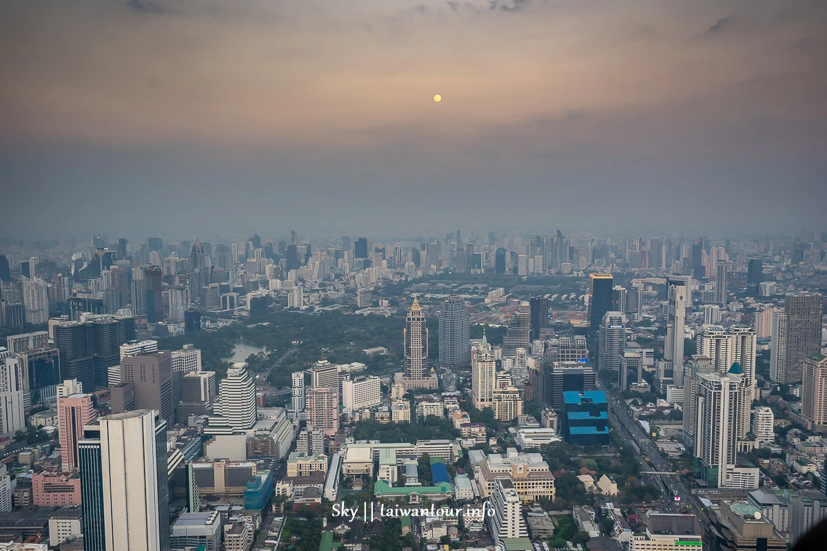 曼谷景點【Mahanakhon SkyWalk】king power全泰國最高360觀景台.門票價格.交通