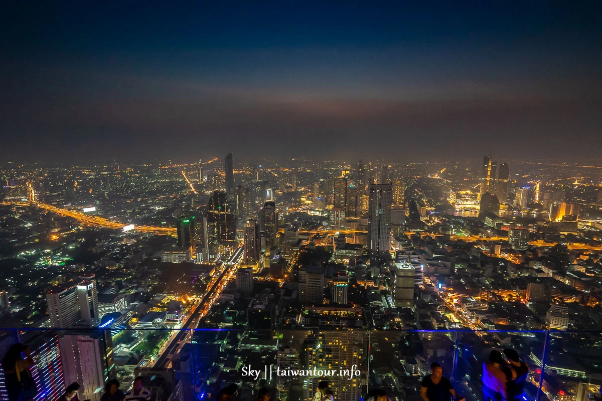 曼谷景點【Mahanakhon SkyWalk】king power全泰國最高360觀景台.門票價格.交通