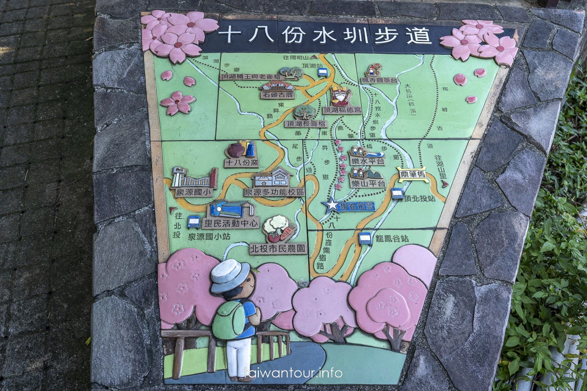 【十八份水圳步道】台北親子景點步道推薦.交通