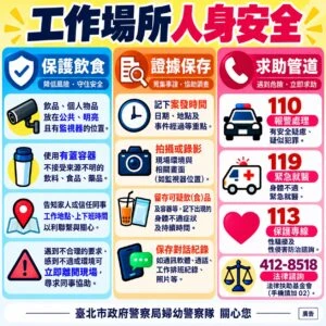 人身安全  職  得重視 工作場所自我保護不可少