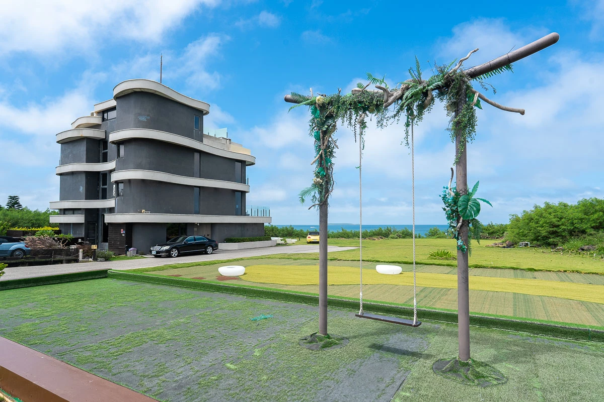 【那。故事水岸莊園】澎湖住宿推薦.海景雙人房.金龜敞篷車