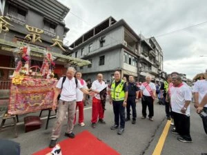青雲殿入廟62週年遶境圓滿落幕 瑞芳警周密交維守護信眾平安 青雲殿入廟62週年遶境圓滿落幕 瑞芳警周密交維守護信眾平安