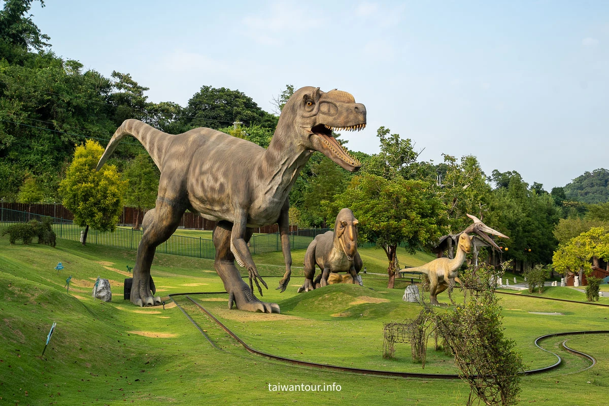 【九九峰動物樂園】南投草屯景點.巨型天網鳥籠.台版侏儸紀恐龍丘