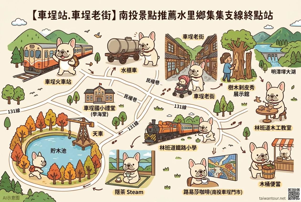 【車埕站.車埕老街】南投景點推薦水里鄉集集支線終點站