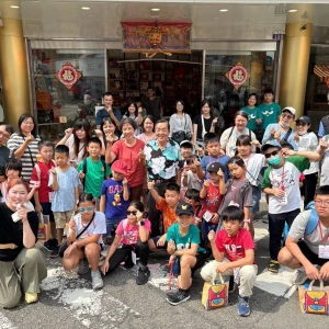 親子化身「小小探索家」 走進大甲特色店家體驗ESG商圈